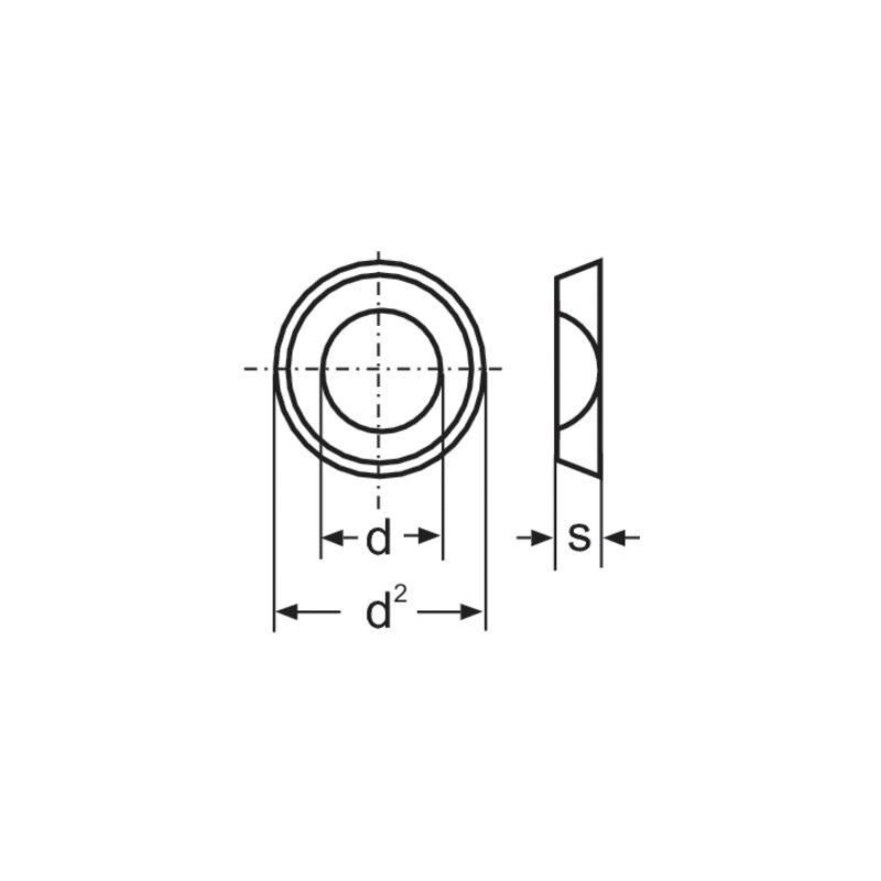 

Toolcraft Arandelas 5,3 Mm 10 Mm, Acero Galvanizado, 100 Unidades, A5,3 D125:A2K 194701