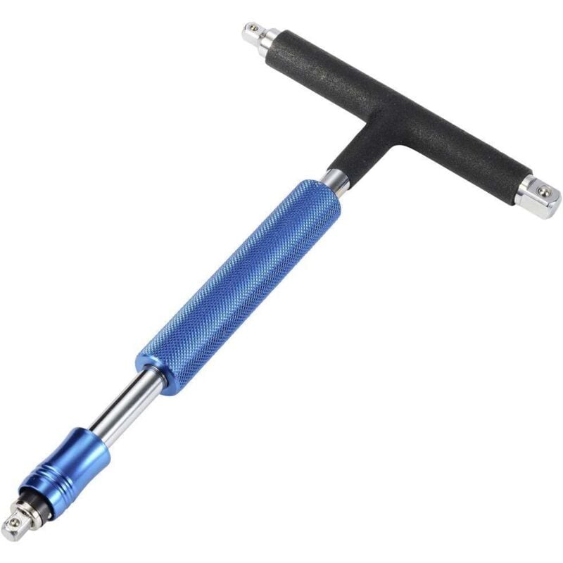 Toolcraft - TO-8117784 Cliquet à poignée transversale 1/4, 3/8