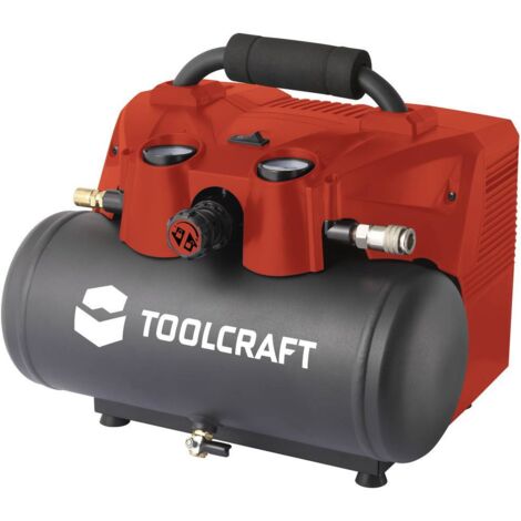 TOOLCRAFT COMPRESSEUR À AIR COMPRIMÉ SANS FIL AP-1200 TAWB-200 6 L 8 BAR TO-7414797
