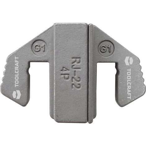 TOOLCRAFT  Crimp-Einsätze Crimpeinsatz für 4P4C/Rj22 Steckverbinder Passend für Marke (Zangen): TOOL