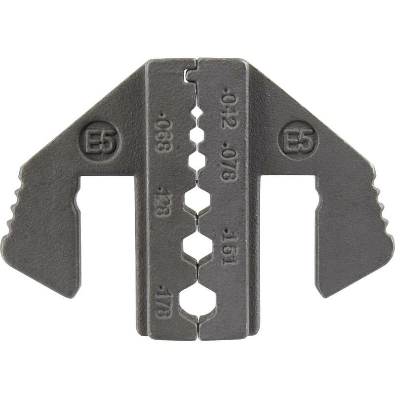 Image of PLE-0E5 Matrici di crimpaggio Adatto per tipo di cavo: RG174, RG179, RG8218 Adatto per marchio (Pinze): toolc - Toolcraft