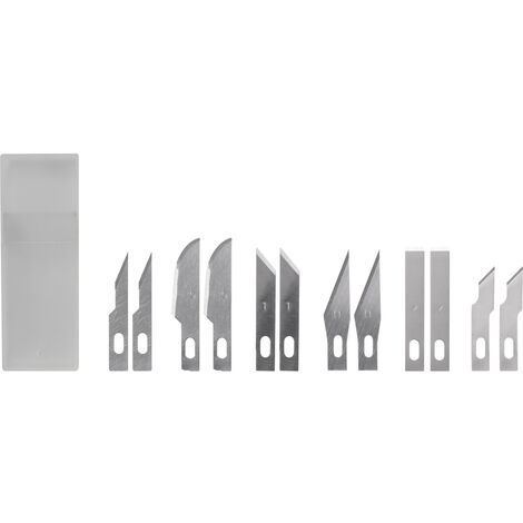 TOOLCRAFT  Cuttermesser-Ersatzklinge 39.4 mm Stahl Silber 1 St.