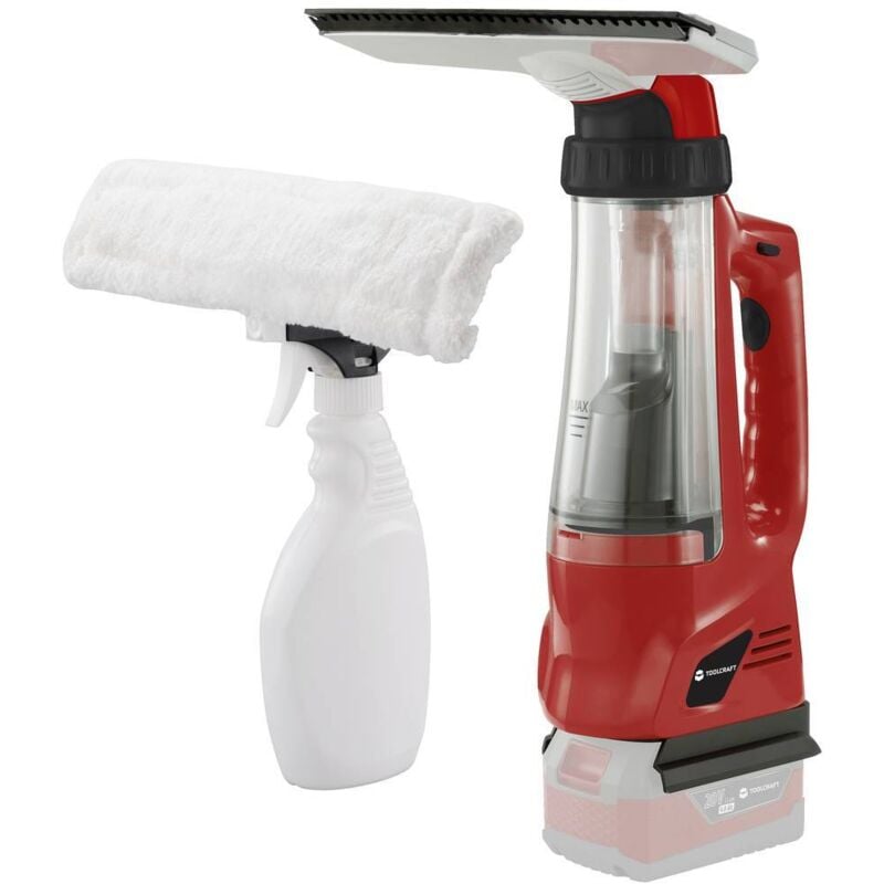 Toolcraft - CWC-L0120 / TAWB-200 Nettoyeur vitres noir, rouge