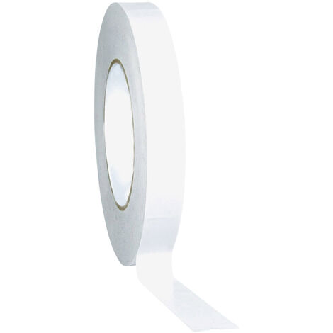TOOLCRAFT D031B1250C D031B1250C Doppelseitiges Klebeband  Transluzent (L x B) 50 m x 12 mm 1 St.