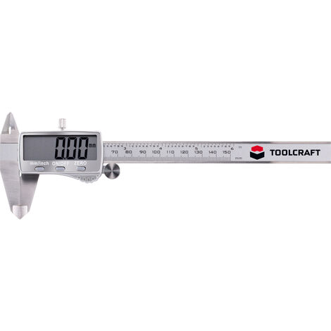 TOOLCRAFT DIN EN 862 TO-5664642 Digitaler Messschieber  150 mm
