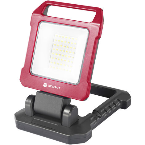 TOOLCRAFT LED-Baustrahler 20 W (Schweizer Netzstecker) Naturweiß TO-7914468