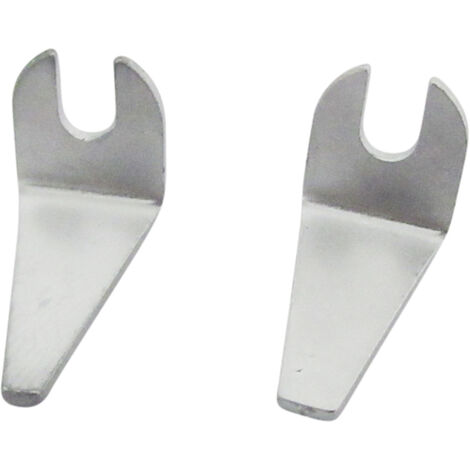 TOOLCRAFT  Lötspitze abgeflacht Spitzen-Größe 2 mm Spitzen-Länge 15 mm Inhalt 1 Paar