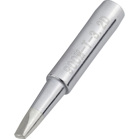 TOOLCRAFT  Lötspitze Meißelform Spitzen-Größe 3.2 mm Spitzen-Länge 17 mm Inhalt 1 St.