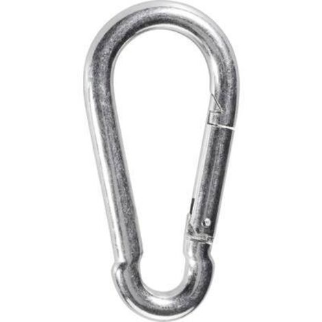 TOOLCRAFT ME16003089 MOUSQUETON 80 MM X 8 MM 1 PIÈCE