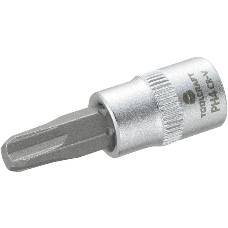 Image of Toolcraft - 816055 Croce Phillips Inserto giravite a bussola ph 4 1/4 (6.3 mm)