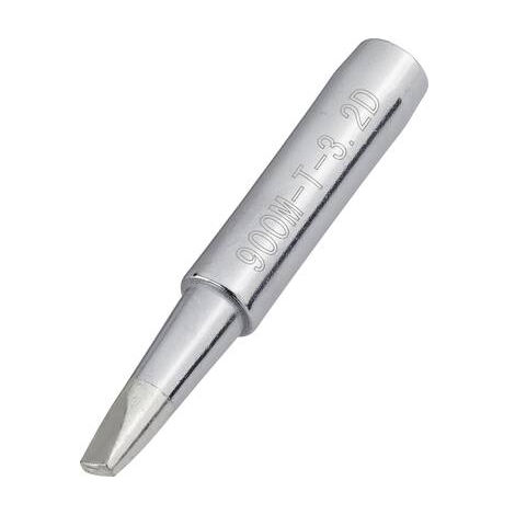 TOOLCRAFT PANNE DE FER À SOUDER FORME DE BURIN TAILLE DE LA PANNE 3.2 MM LONGUEUR DE LA PANNE 17 MM CONTENU 1 PC(S)