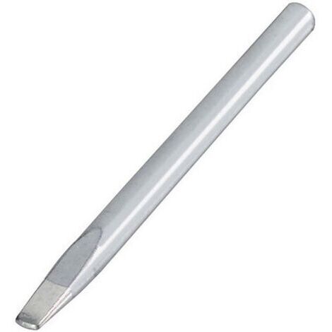 TOOLCRAFT Panne de fer à souder forme de burin Taille de la panne 6 mm Longueur de la panne 75 mm Contenu 1 pc(s) S66761