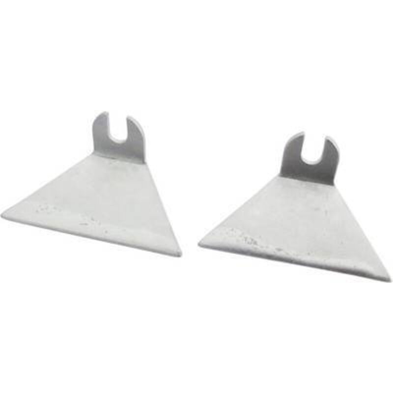 Toolcraft - panne de fer à souder plat taille de la panne 30 mm longueur de la panne 18 mm contenu 1 paire(s) TO-6897084