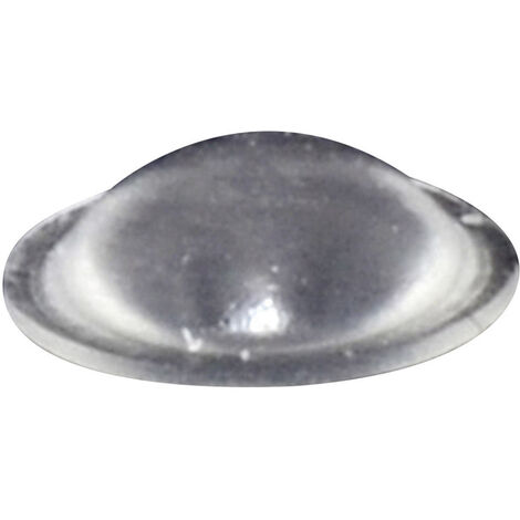 TOOLCRAFT PD2010C Gerätefuß selbstklebend, rund Transparent (Ø x H) 10 mm x 3.1 mm 1 St.