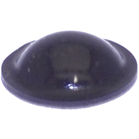 TOOLCRAFT PD2010SW Gerätefuß selbstklebend, rund Schwarz (Ø x H) 10 mm x 3.1 mm 1 St.