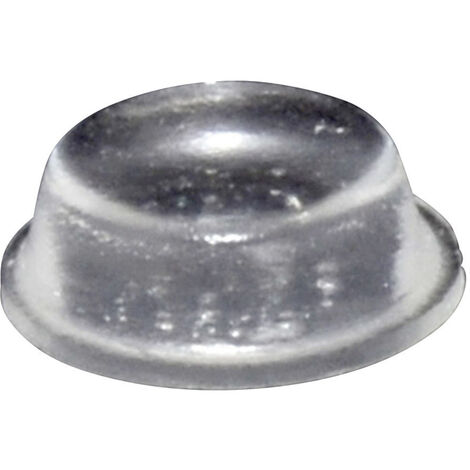 TOOLCRAFT PD2014C Gerätefuß selbstklebend, rund Transparent (Ø x H) 14 mm x 4.5 mm 1 St.