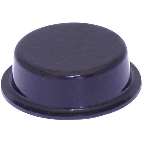 TOOLCRAFT PD2020SW Gerätefuß selbstklebend, rund Schwarz (Ø x H) 20 mm x 6.2 mm 1 St.