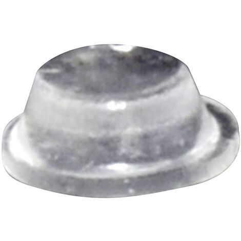 TOOLCRAFT PD2075C Gerätefuß selbstklebend, rund Transparent (Ø x H) 8 mm x 3 mm 1 St.