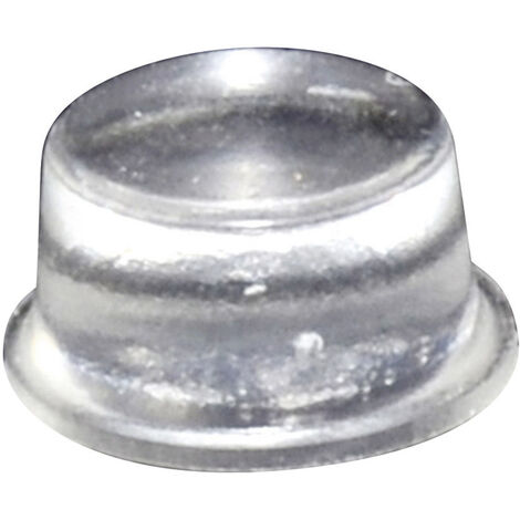 TOOLCRAFT PD2128C Gerätefuß selbstklebend, rund Transparent (Ø x H) 12.7 mm x 6.2 mm 1 St.