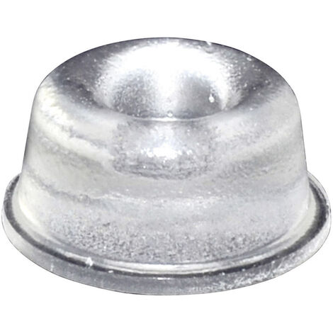 TOOLCRAFT PD2210C Gerätefuß selbstklebend, rund Transparent (Ø x H) 22.3 mm x 10.1 mm 1 St.