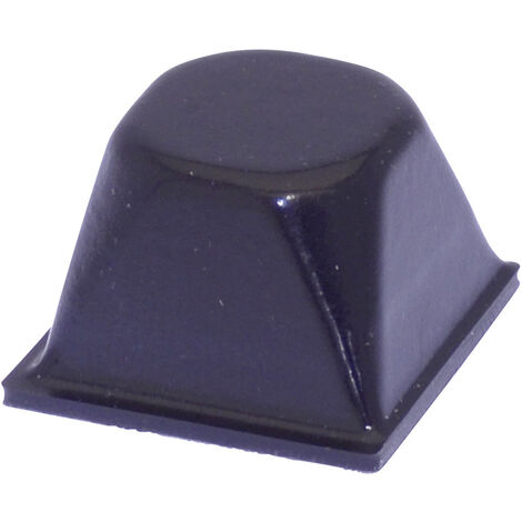 TOOLCRAFT PD3206SW Gerätefuß selbstklebend, rund Schwarz (Ø x H) 20.5 mm x 13.2 mm 1 St.