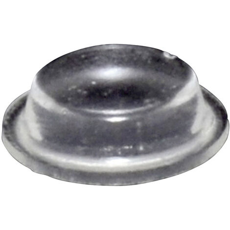 TOOLCRAFT PD9125C Gerätefuß selbstklebend, zylindrisch Transparent (Ø x H) 12.7 mm x 3.5 mm 1 St.