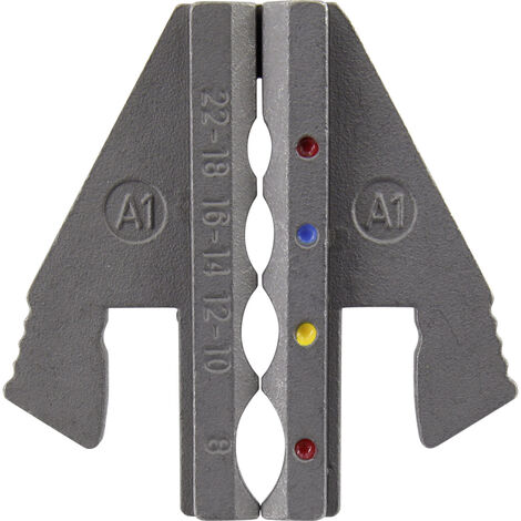 TOOLCRAFT PLE-0A1 Crimp-Einsätze Schrumpfschlauchverbinder Quetschbereich: 0.5 bis 10 mm² Passend fü