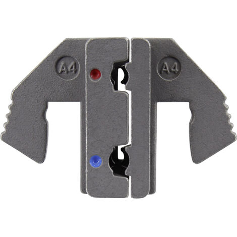 TOOLCRAFT PLE-0A4 Crimp-Einsätze Isolierte Flachsteckhülsen Quetschbereich: 0.5 bis 2.5 mm² Passend