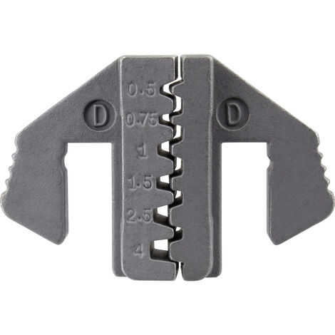 TOOLCRAFT PLE-0D Crimp-Einsätze Aderendhülsen Quetschbereich: 0.5 bis 4 mm² Passend für Marke (Zange