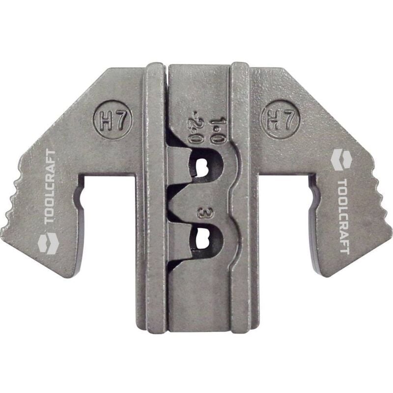 Toolcraft - PLE-0H7 Accessoires de sertissage Matrice à sertir pour connecteur Delphi Weather pack H7 awg 16-14/12 1.0 à