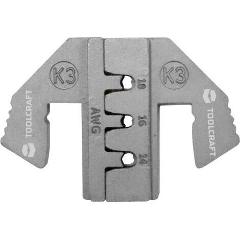 TOOLCRAFT PLE-0K3 Crimp-Einsätze Geeignet für Stecker: DEUTSCH Quetschbereich AWG: 14 bis 18 awg Pas