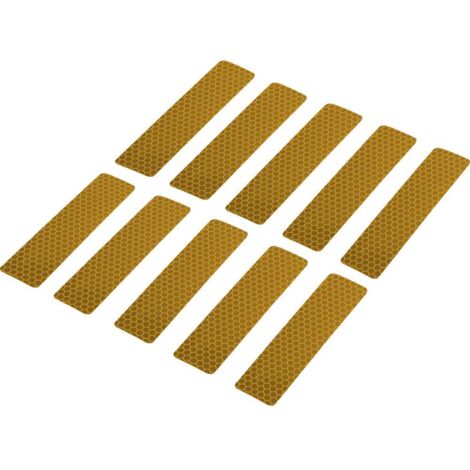 TOOLCRAFT RTS25/100-YL 1563964 Bande adhésive RTS jaune (L x l) 100 mm x 25 mm 10 pc(s)