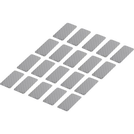 TOOLCRAFT RTS25/50-SV 1563940 Klebestreifen RTS Silber (L x B) 50 mm x 25 mm 20 St.