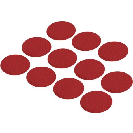 TOOLCRAFT RTS40-RD 1564167 Disque adhésif RTS rouge (Ø) 40 mm 11 pc(s)