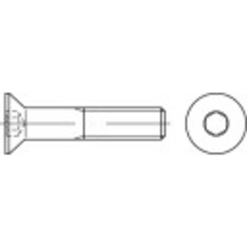 1069035 Viti svasate M3 8 mm Interno Esagonale