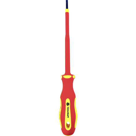TOOLCRAFT SL 3.0 VDE, Elektronik- u. Feinmechanik, Werkstatt Schlitz-Schraubendreher Klingenlänge:
