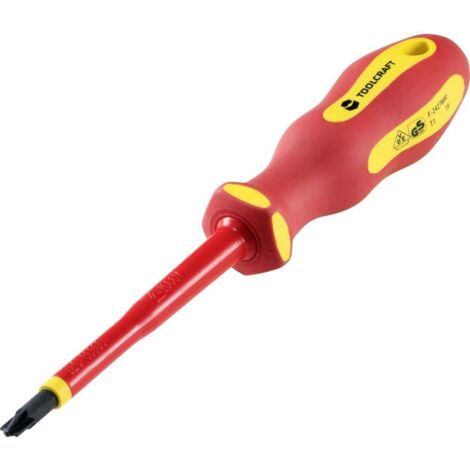 TOOLCRAFT SL/PZ2 VDE Cacciavite PlusMinus Dimensione (Cacciavite) SL/PZ 2 Lunghezza della lama: 100 mm