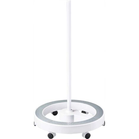 Toolcraft – Socle à roulettes TO7167603 – Diamètre 390 mm – Poids 12 kg – Charge max 3.1 kg – Fixation sur pied pour lampes loupes