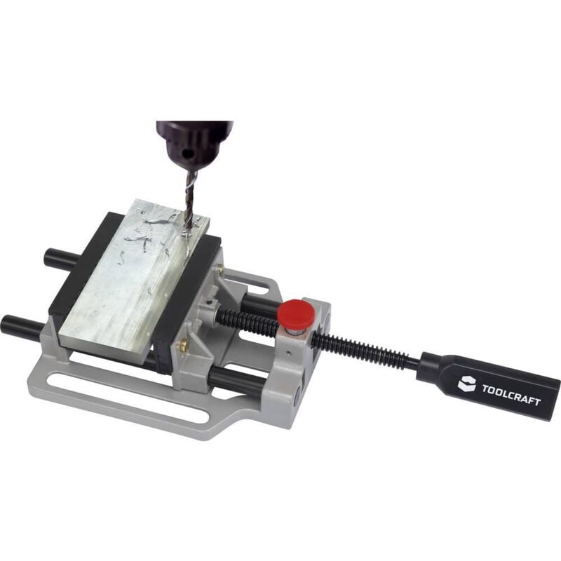 Etau Toolcraft SRS-143 TO-4988658 Largeur de mâchoire: 100 mm Envergure max.: 90 mm