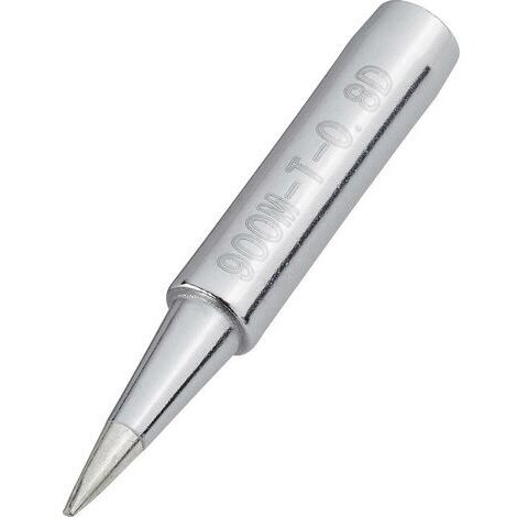 TOOLCRAFT T-0,8D Lötspitze Meißelform Spitzen-Größe 0.8 mm Spitzen-Länge 17 mm Inhalt 1 St.