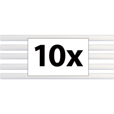 TOOLCRAFT TC-11200X10T Heißklebesticks Ø 11 mm x (L) 200 mm Transparent 200 g 10 St.
