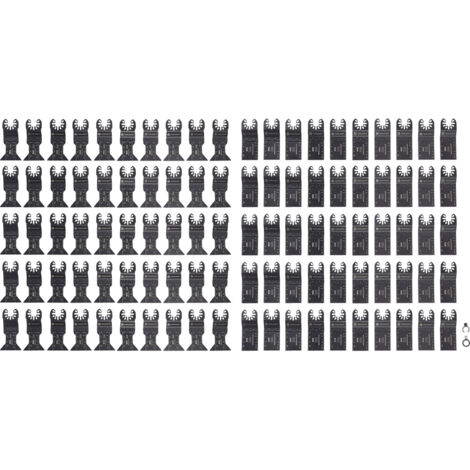 TOOLCRAFT TO-10246107 HCS Multifunktionswerkzeug-Zubehör-Set 100 St.