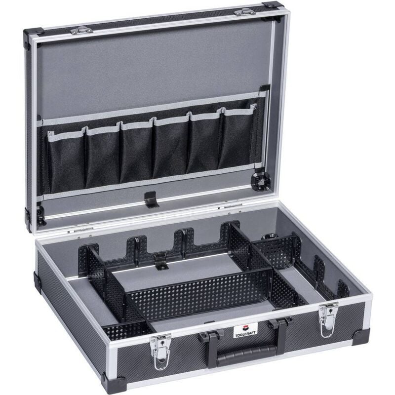 Toolcraft - TO-5075259 universelle Valise à outils non équipée (l x h x p) 355 x 145 x 445 mm