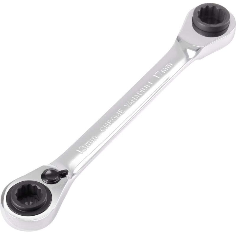 Clés polygonale double à cliquet Toolcraft TO-5355795 10 - 19 mm