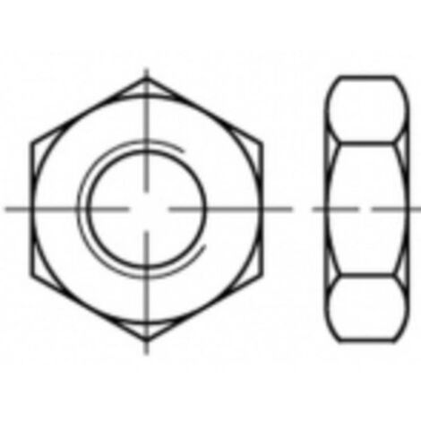 TOOLCRAFT TO-5371833 Écrou hexagonal M2,5 acier inoxydable A4 100 pc(s) D078991