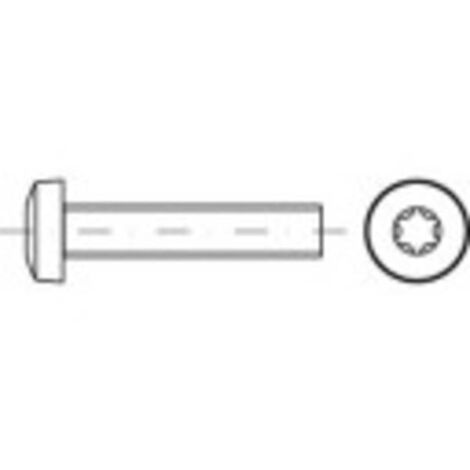 TOOLCRAFT TO-5440839 VITI A TESTA BOMBATA M3 6 MM A ESAGONO INTERNO ISO 14583 IN ACCIAIO ZINCATO GALVANICAMENTE
