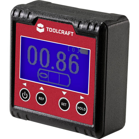 TOOLCRAFT TO-6547356 Digitaler Winkelmesser 360 °