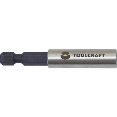 TOOLCRAFT  TO-6918741 Bithalter 6,3 mm (1/4") mit Magnet 60 mm 1/4" (6.3 mm)