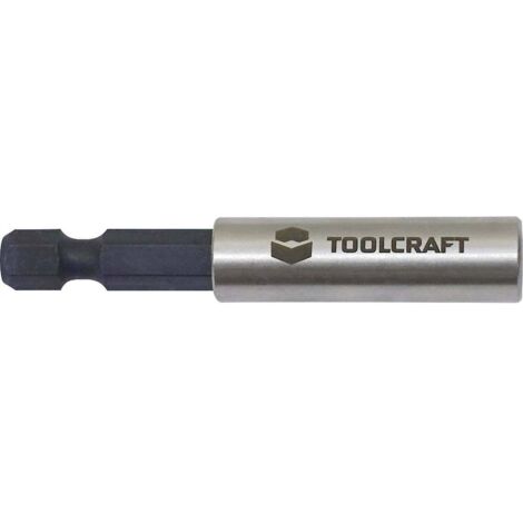 TOOLCRAFT TO-6918741 Porte-embout 6,3 mm (1/4") avec aimant 60 mm 1/4" (6.3 mm) Y785142