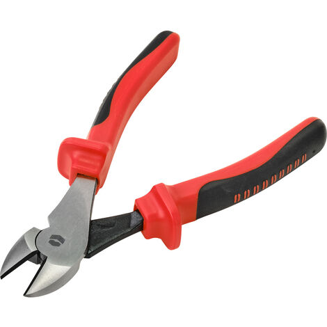 TOOLCRAFT  TO-7339077 Werkstatt Kraft-Seitenschneider mit Facette 180 mm